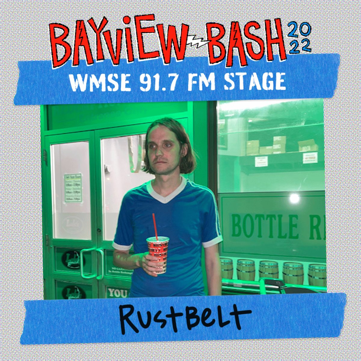 WMSE's tweet photo. Rustbelt joins Tom today at 6:30PM to talk about new music, his Bay View Bash performance and his plans for the future. Tune in and hear all about it! #Bayviewbash #wmsestage https://t.co/oZi1mHdIUC