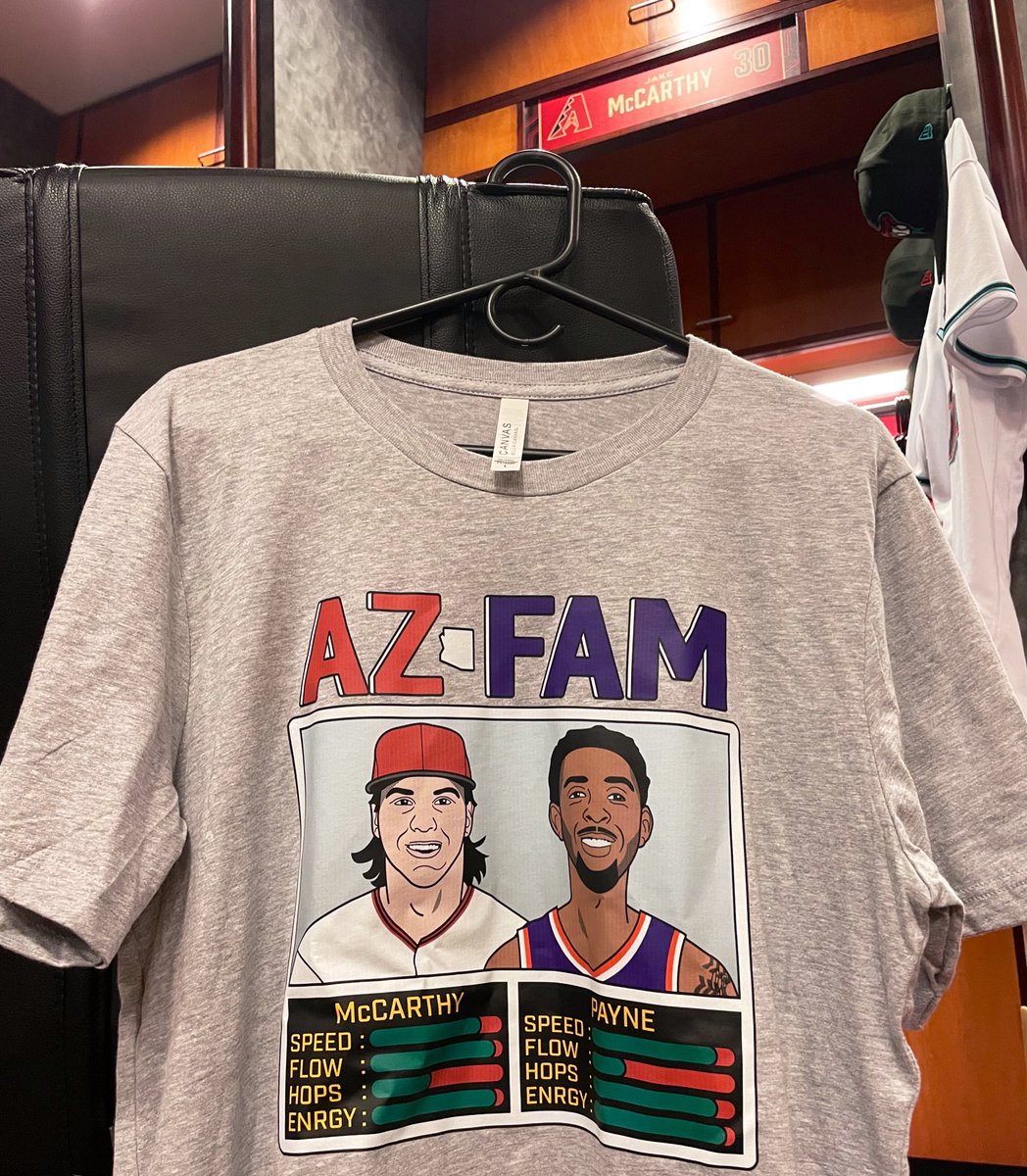 Dbacks's tweet image. Look what we found this morning. 😏

RETWEET to enter to win this *very* exclusive AZ FAM shirt!