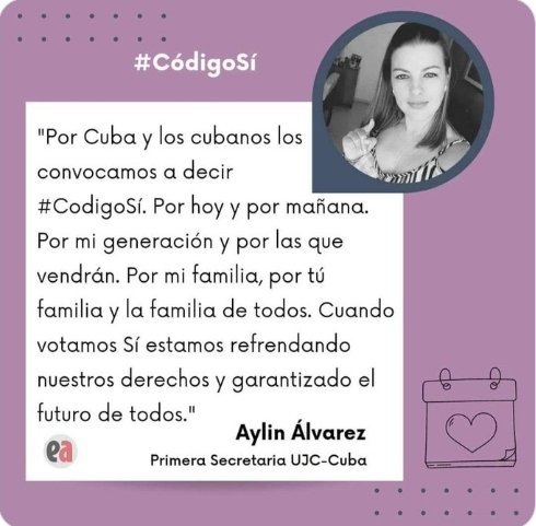Lo que tenemos hoy en este proyecto de #CódigoDeLasFamilias, es el producto del pensamiento del pueblo 🇨🇺, de su sabiduría; es como una especie de conglomerado que nos da un #CódigoSi único en el 🌎.  #CubaPorLaPaz #Cuba @aylinalvarezG
