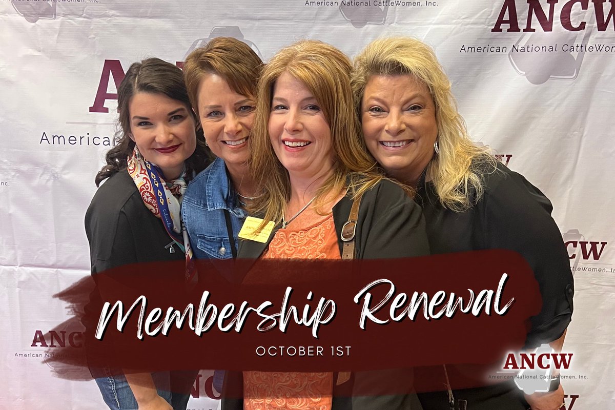 There’s never been a better time than now to #gitupinancw! ANCW Membership renewals are due October 1st. Go to ancw.org/join-or-renew to renew your membership online today!