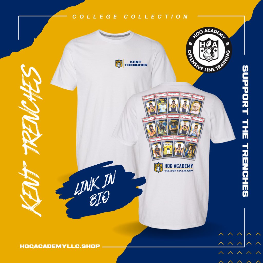 SamSallan's tweet photo. Excited to partner with @hogacademyllc for Year 2 of their exclusive College Collection!

📲 Check it out using the link in my bio! 

#CollegeCollection 
#SupportTheTrenches https://t.co/TlIqwUpsXC