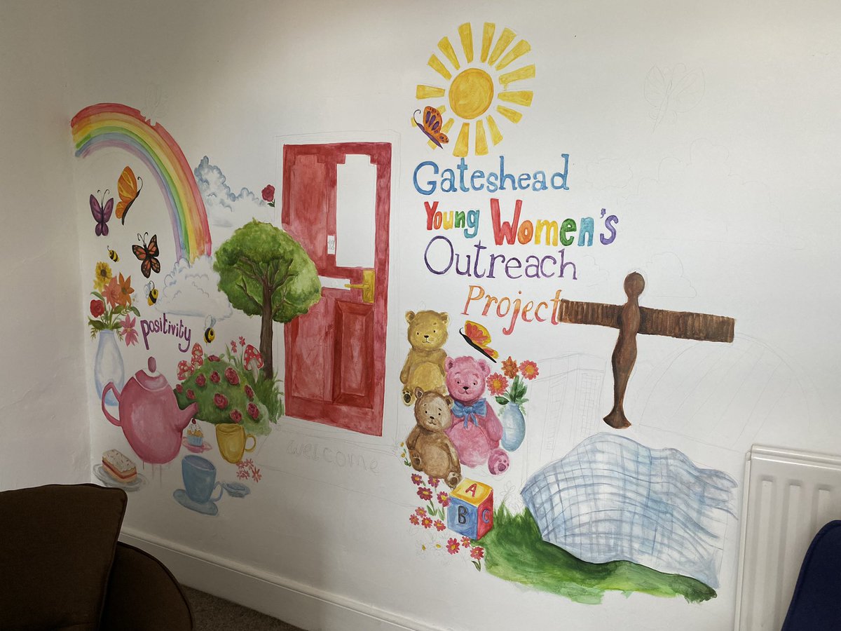 Fantastic visit with @ywopgateshead appreciating the extraordinary work carried out here by all involved - looking forward to the 30 years celebration 👏