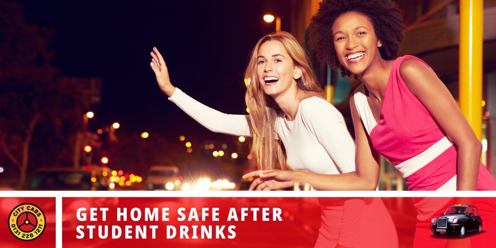 City Cabs welcome all new, and returning, students to Edinburgh! 

Stay safe, looks after yourself, and always use a licensed black cab to get around. 

Download the Black Cab App now! 

☎️→ 0131 228 1211 
📱→ citycabs.co.uk/app