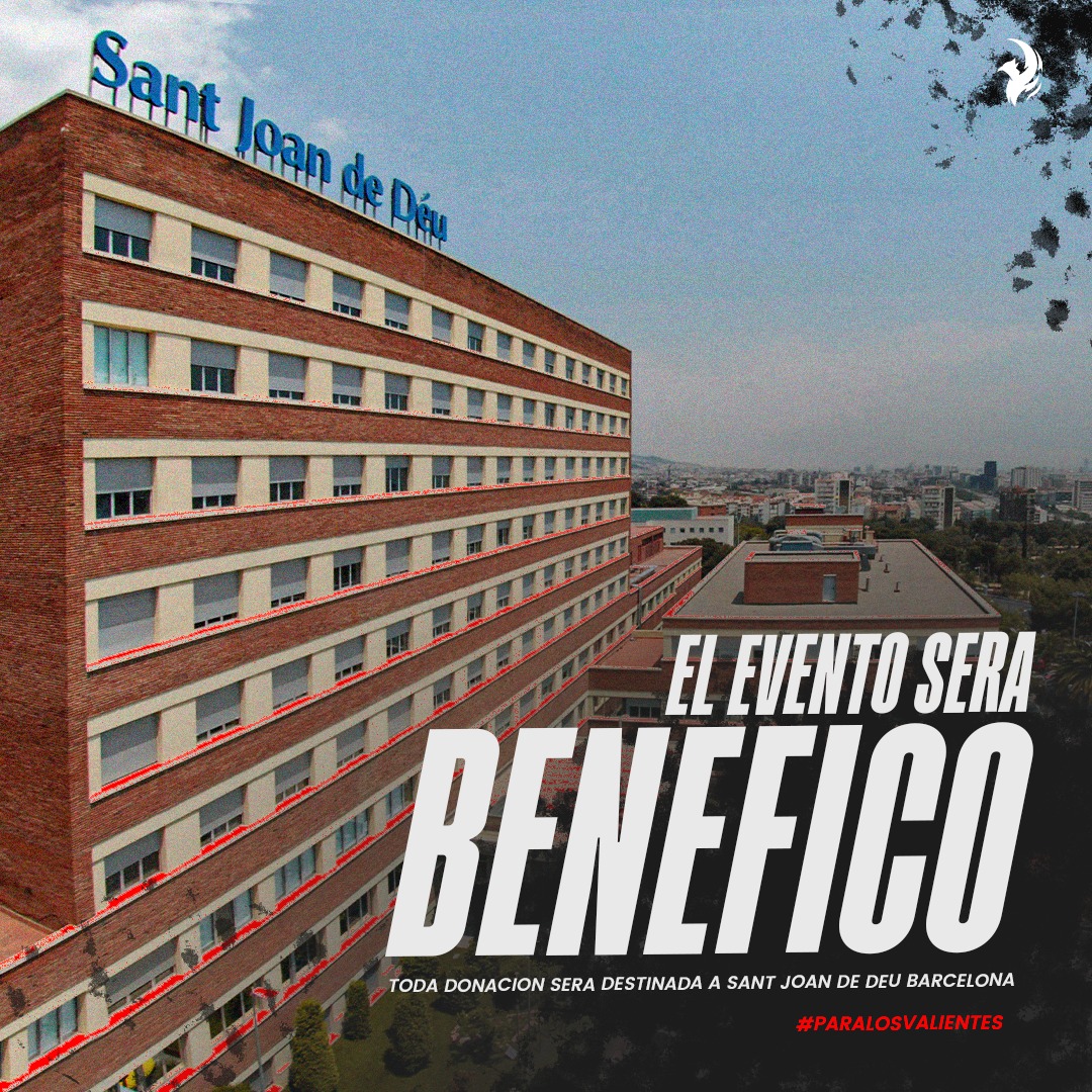 Este torneo será benéfico, así que todo el que quiera podrá donar a la causa, la lucha contra el cáncer, que irá destinado al hospital Sant Joan de Deu de Barcelona, el enlace para hacer las donaciones se otorgará en el inicio del evento, en el Stream. #ParaLosValientes 💪