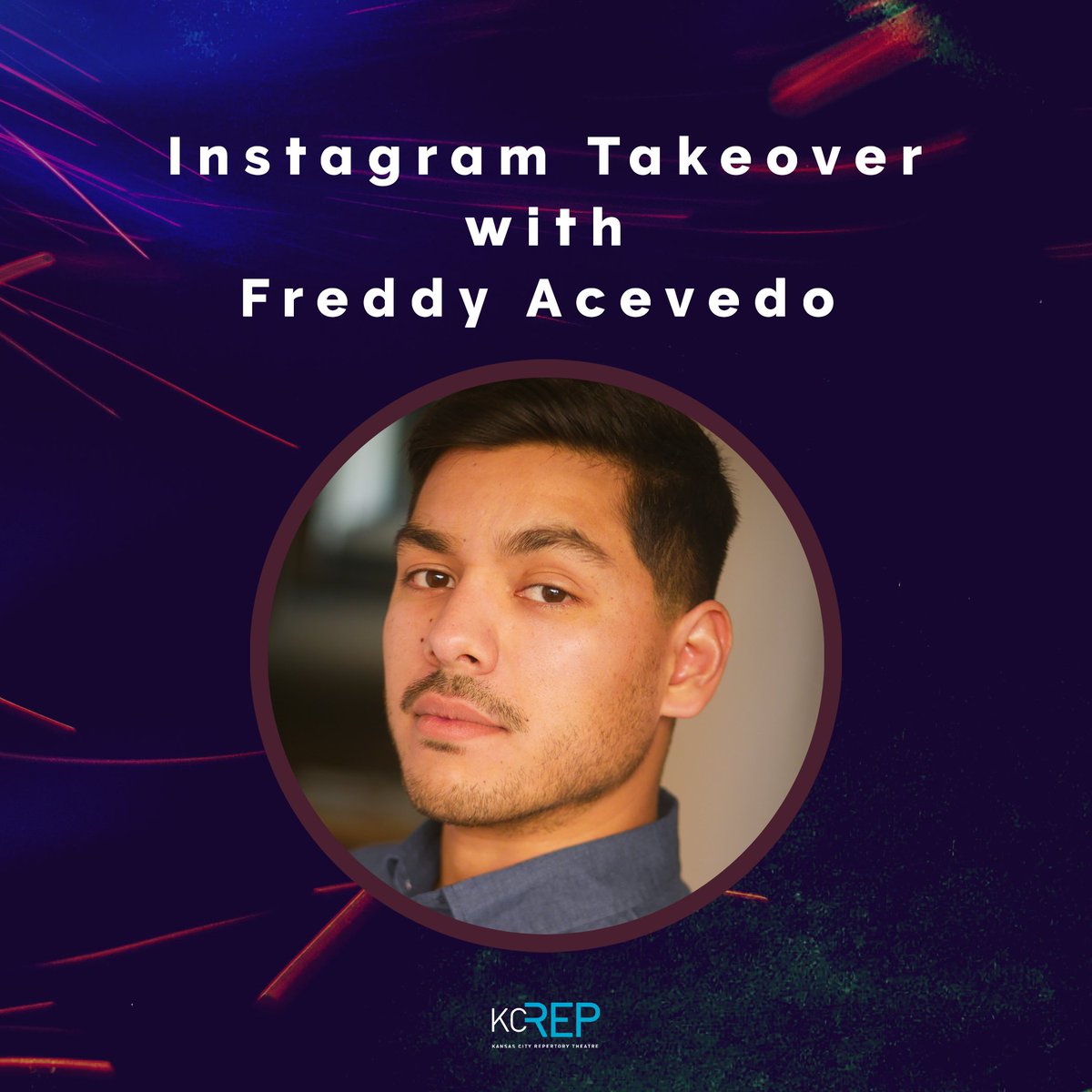 Head over to KCRep's Instagram story to see TWELFTH NIGHT's Freddy Acevedo takeover for a day! He'll be sharing his day with us and you can even ask him questions. instagram.com/kcreptheatre/