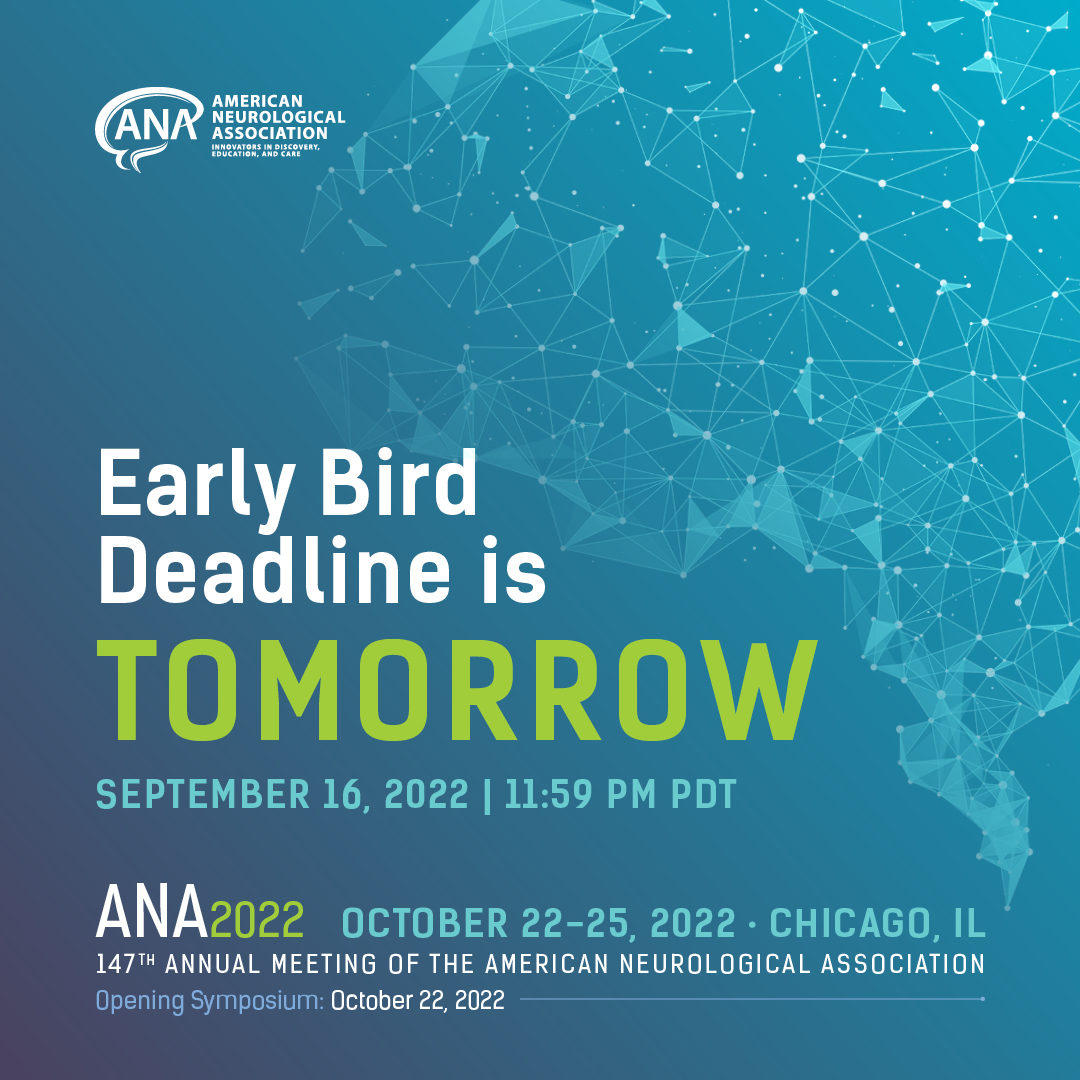 American Neurological Association (TheNewANA1) / Twitter