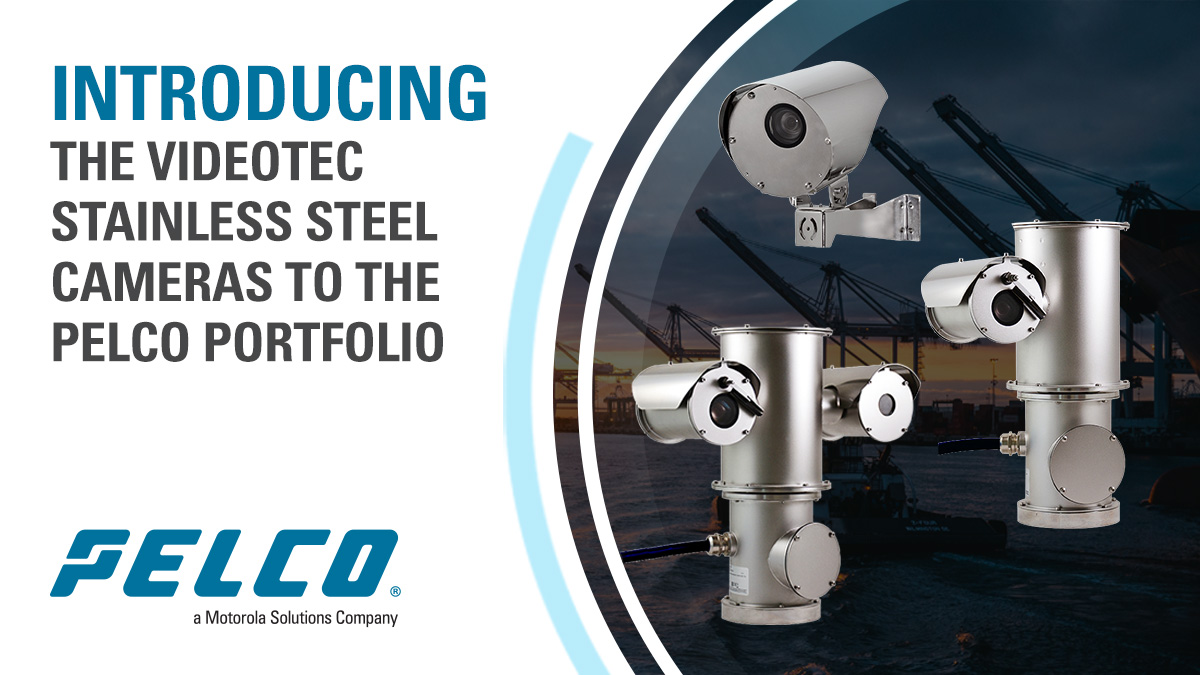 pelcovideo's tweet photo. #Videotec’s corrosion-resistant fixed &amp; #PTZ cameras are made to battle the elements at #marine &amp; #industrial sites &amp; boasts:
💪AISI 316L stainless steel construction
✅IP66/IP67/IP68/IP69 protection
🌡Wide temp. op. ranges
See now: https://t.co/fCjeUqLvTM https://t.co/8owgjdfRmd