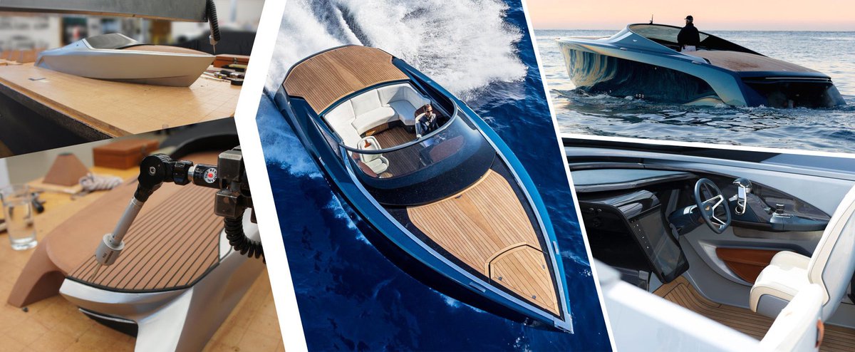 gurra_pellumb's tweet photo. gm frens ☀️☕️

For a slightly different post today, I give you the Aston Martin AM37.. The first speedboat I got to design 😍

SKETCH —> CLAY —> FINAL

#design #art #beauty #AstonMartin #yacht #craft https://t.co/Ro5LzkYs23