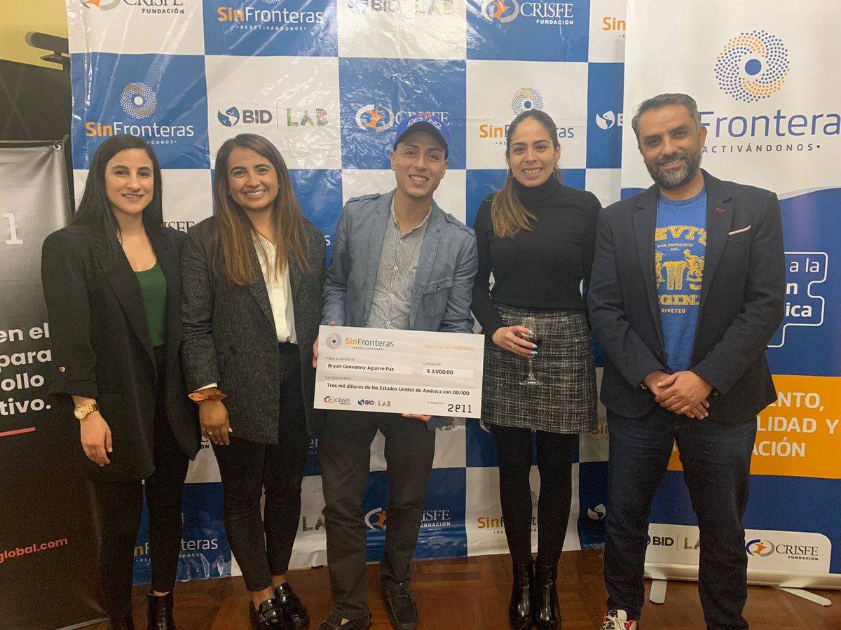 XmpazCriterium's tweet photo. [STARTUP] Ayer fue un día muy especial para la familia #Destino. Esta iniciativa que nació en pandemia tuvo el privilegio de ser escogida para su primer #capitalsemilla otorgado por la @FundacionCrisfe y @BiDLab con su Programa #SinFronteras #FonTech. GRACIAS TOTALES! https://t.co/TD4oTExeA1