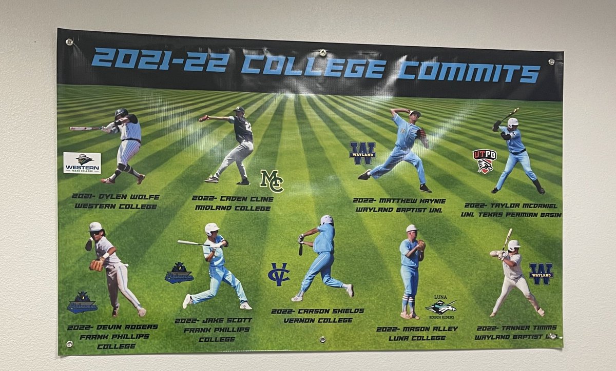 PTG.Sports (@ptg_sports) on Twitter photo Our new Commits banner went up today! Good luck to these 9 guys as they further their baseball career this year. #PTG @wolfee_56 <a href="/CadenCline4/">Caden Cline</a> <a href="/MatthewHaynie4/">Matthew Haynie</a> <a href="/tjetmac14/">Taylor McDaniel</a> <a href="/DevinxRogers/">Devin Rogers</a> <a href="/CarsonShields13/">Carson Shields</a> <a href="/04Alleycat/">Mason Alley</a> <a href="/tanner_timms/">Tanner Timms</a> Our new Commits banner went up today! Good luck to these 9 guys as they further their baseball career this year. #PTG @wolfee_56 <a href="/CadenCline4/">Caden Cline</a> <a href="/MatthewHaynie4/">Matthew Haynie</a> <a href="/tjetmac14/">Taylor McDaniel</a> <a href="/DevinxRogers/">Devin Rogers</a> <a href="/CarsonShields13/">Carson Shields</a> <a href="/04Alleycat/">Mason Alley</a> <a href="/tanner_timms/">Tanner Timms</a>