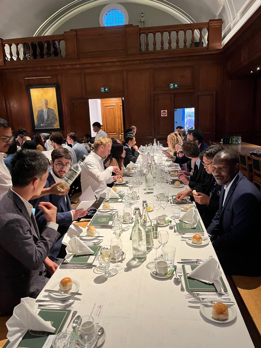 We hope all #OxEconSummerSchool participants who have joined us onsite this week will take home wonderful memories of #Oxford. Thanks to <a href="/SPC_Oxford/">St Peter's College</a> for hosting us for dinner &amp; drinks!
