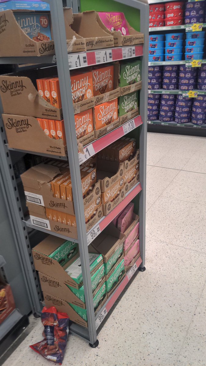 Asda, this is cruel! So many Skinny Whip varieties, but not a Skinny Whip Strawberry (the obvious best choice) in sight. Why did you get me hooked on them last year only to make them vanish?! 😭😭😭