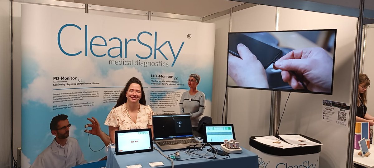 The ClearSky MD team is at the <a href="/movedisorder/">MDS</a>  MDS Congress in Madrid this week. Pop by to say hello at Booth 104. #MDSCongress #mds2022
