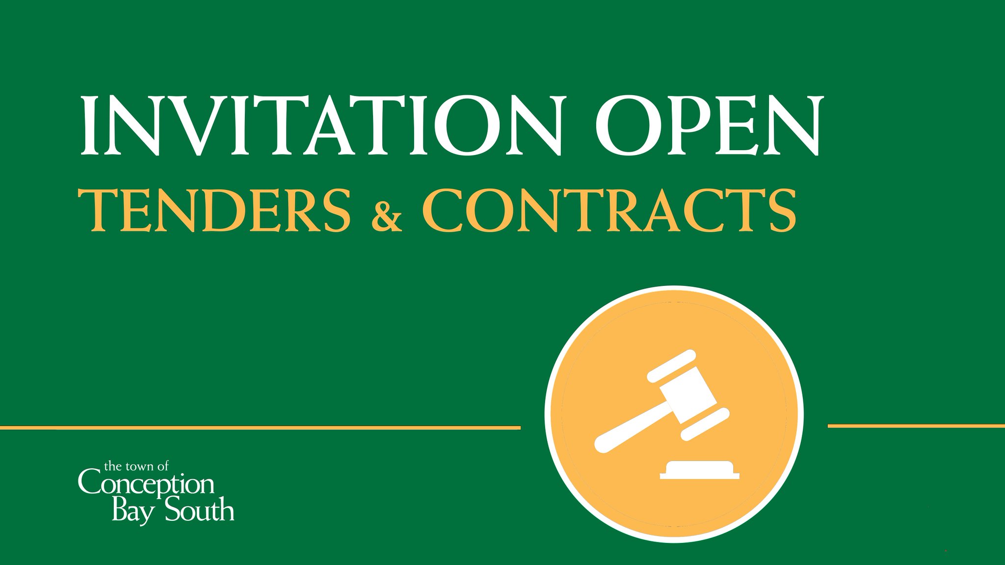 Conception Bay South on Twitter "RFP 2202 AUDIO VISUAL SERVICES