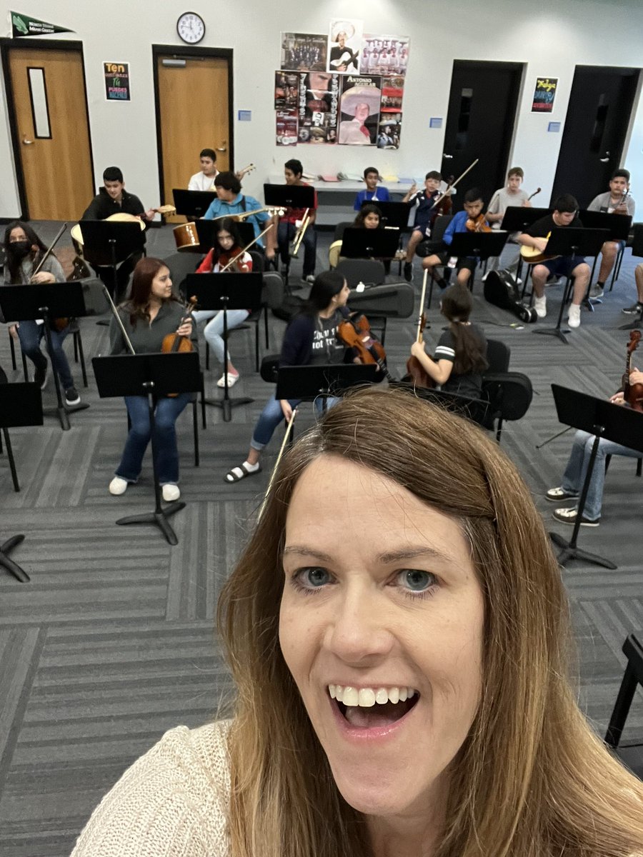 HaneyBecca's tweet photo. My DREAM sub job— Mariachi @IMMSLions  The students were amazing leaders and super talented for only 5 weeks into the school year. https://t.co/1mxui7W7l3