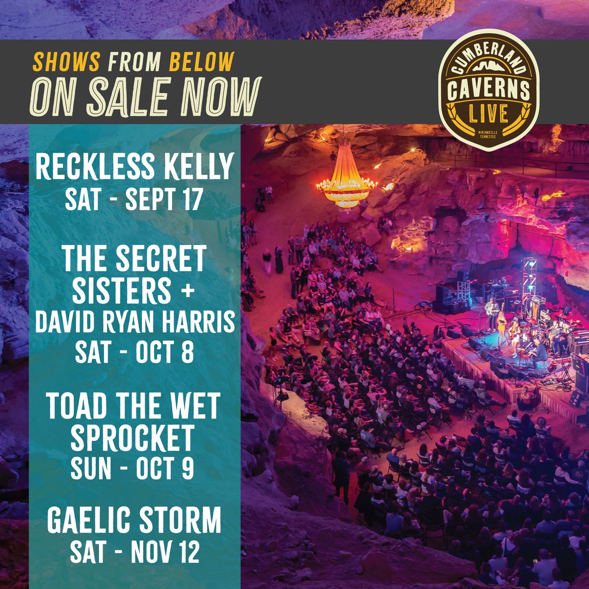 Cumberland Caverns Live tweet media