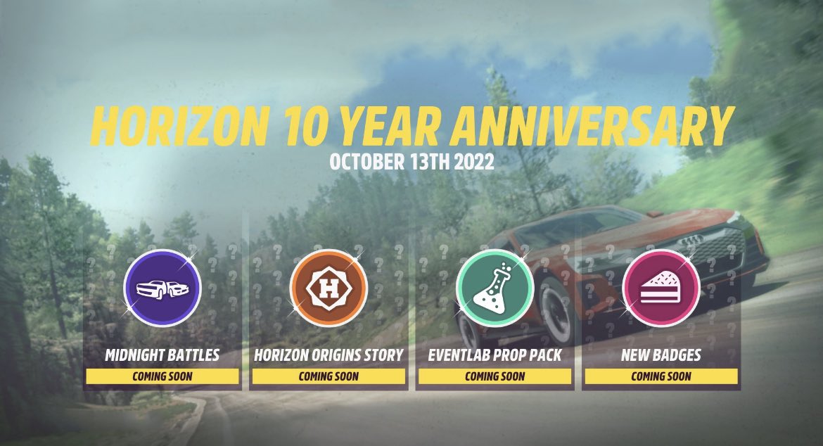 Horizon Origins is a new nostalgia-fuelled Forza Horizon 5 anniversary  story