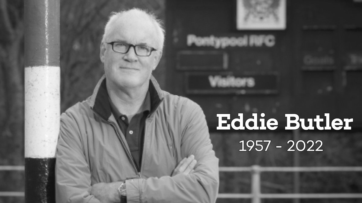 We are devastated to hear of Eddie's passing and everyone in Welsh rugby sends their sincerest condolences to Eddie's family and loved ones.