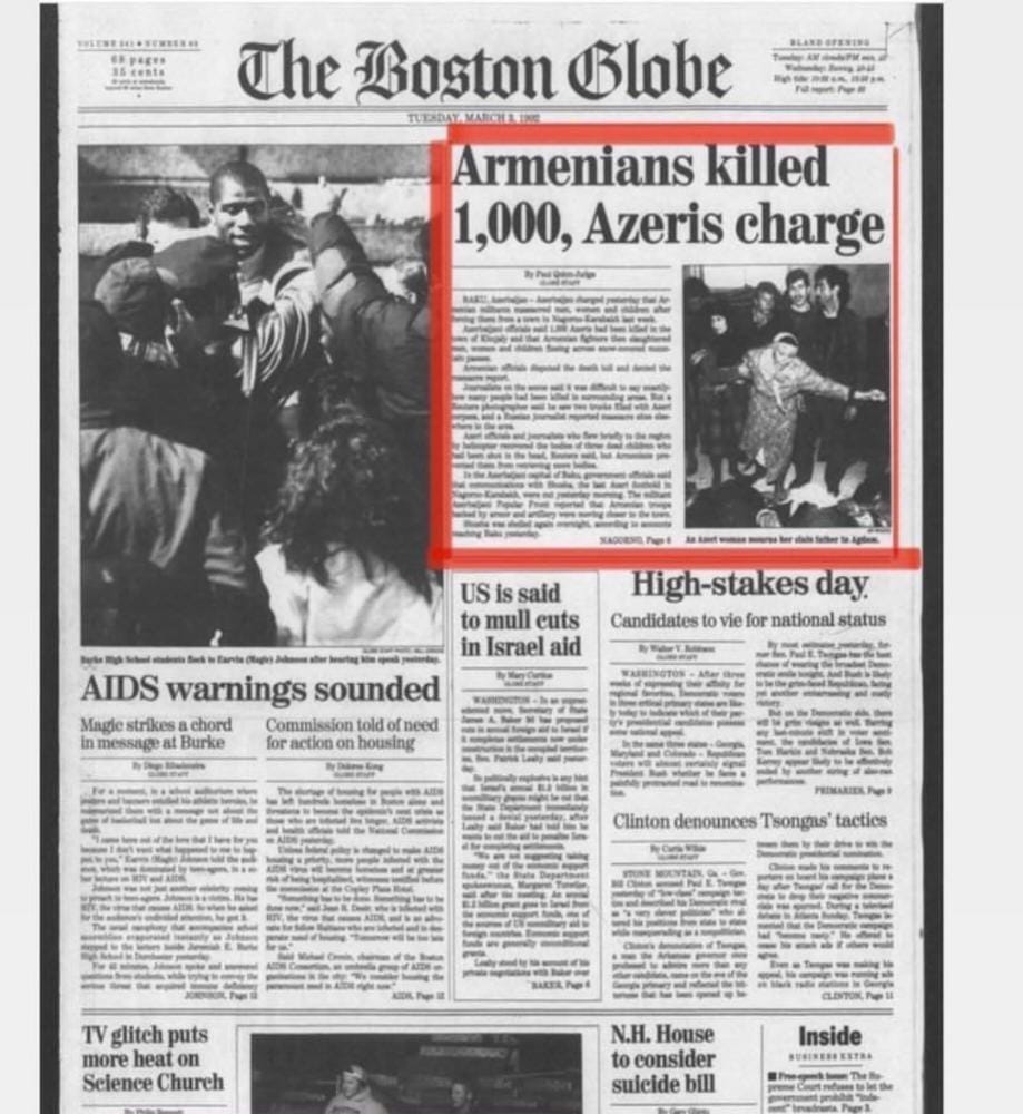 #DontBelieveArmenia
#KarabakhisAzerbaijan #StopArmenianAggression #StopArmenianLies #ArmeniaKillsCivilians #StopArmenianProvocations 
<a href="/UN/">United Nations</a> <a href="/coe/">Council of Europe</a> <a href="/hrw/">Human Rights Watch</a> <a href="/UNHumanRights/">UN Human Rights</a> <a href="/UNOCHA/">UN Humanitarian</a> <a href="/UN_HRC/">UN Human Rights Council</a> <a href="/amnesty/">Amnesty International</a> <a href="/UNICEF/">UNICEF</a> <a href="/UNGeneva/">United Nations Geneva</a> <a href="/UNESCO/">UNESCO 🏛️ #Education #Sciences #Culture 🇺🇳</a> <a href="/ifrc/">IFRC</a> <a href="/OSCE/">OSCE</a> <a href="/NATO/">NATO</a> <a href="/EuropeanCommiss/">European Commission</a> <a href="/Europarl_EN/">European Parliament</a> <a href="/BBCWorld/">BBC News (World)</a>