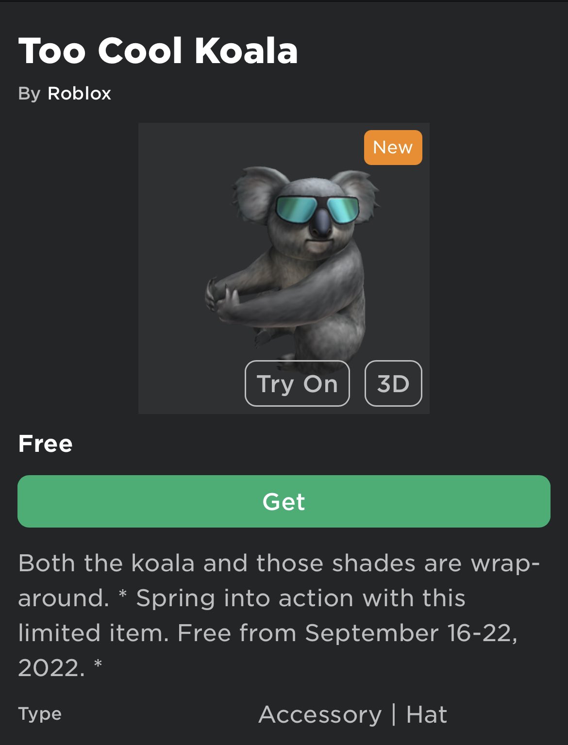 Free Roblox Items That Should Go Limited! 
