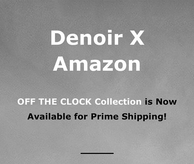 DenoirCosmetics's tweet photo. We are elated to announce our new partnership with Amazon! Denoir’s “Off the Clock” collection is live on the platform and eligible for Prime shipping! 📦💄 https://t.co/hK9ZPwJhRQ