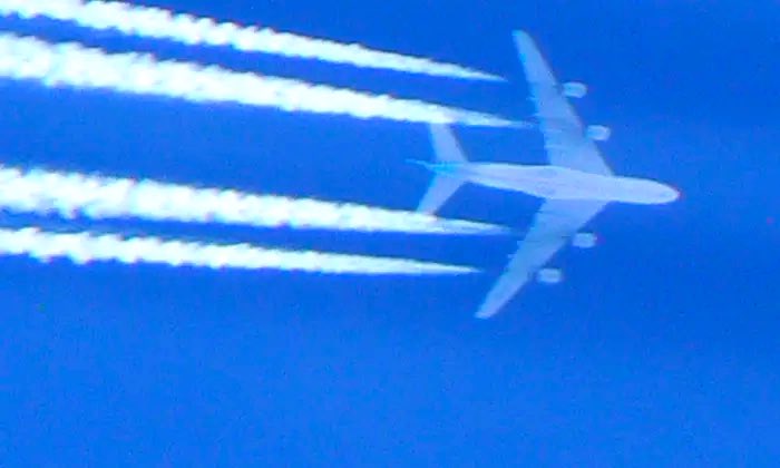 2017 saw more speculation regarding a phenomenon Ancient Egyptians called “Khem trails”.
Despite nonsensical theories concerning government conspiracies to spray citizens, it has been scientifically proven these are merely ectoplasmic gas excreted by the ghosts of crashed planes.