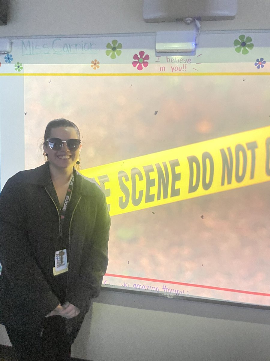 courtneyjwright's tweet photo. 6th Graders in @MissCarrion class @AudeliaCreek solving mysteries with integers! What an #ACEmazing lesson! #RISDbelieves @RISDmath #itsastallionthing https://t.co/jCMKeISo0t