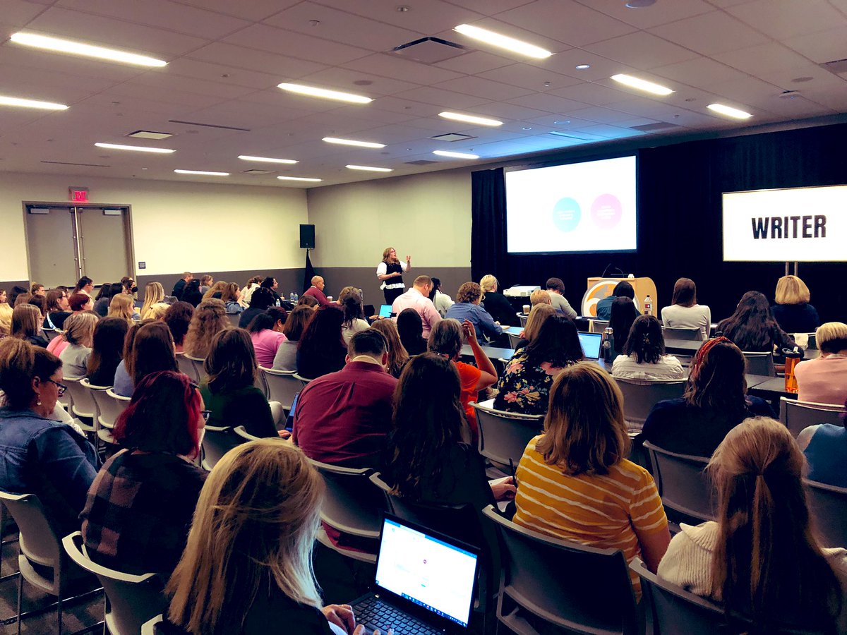 Get this pro a bigger room because Writing Matters and because <a href="/ahaval/">Ahava Leibtag</a> rocks a Taylor Swift analogy! #cmworld #swiftie