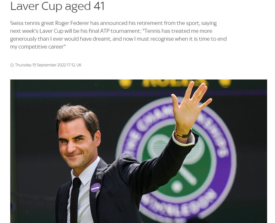 sgmpodcst's tweet image. "The Fed has pivoted"

Go well @rogerfederer - one of the goats 

#rogerfederer #tennis #news
