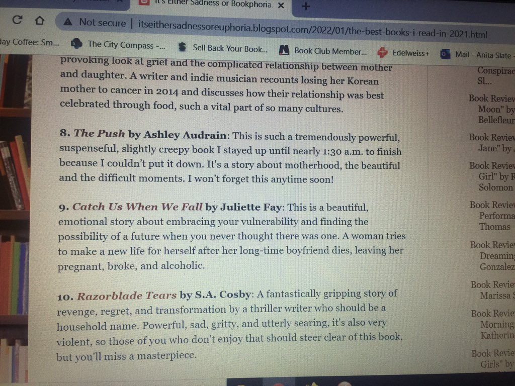 MysAnita's tweet photo. @blacklionking73 A blog I follow put RT on best books he read in ‘21! https://t.co/zFsjX5CGq1