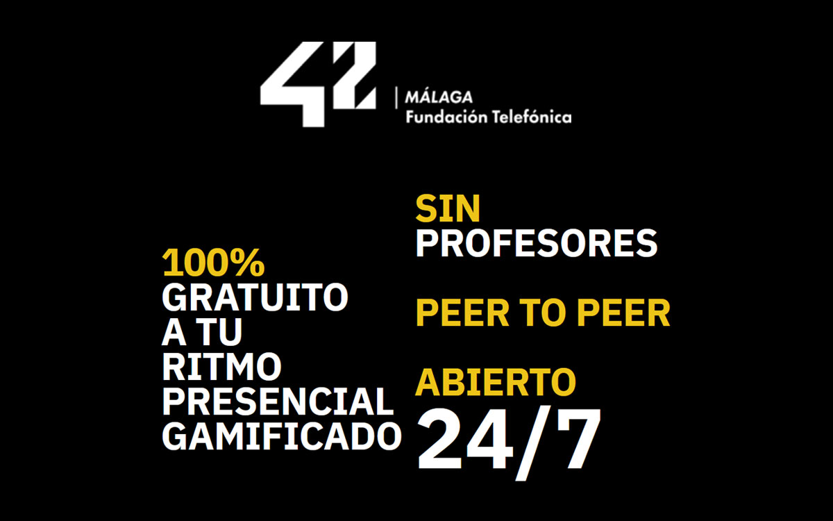 VdelGuadalhorce's tweet photo. Campus 42, formación gratis en programación

https://t.co/lZgswYdNT1

#Campus42 #42 #Campus42 #Campus42Malaga #CampusGratis #CampusGratuito #formacióngratis #programación #ciberseguridad #inteligenciaartificial #IA #blockchain #bigdata #softskills #Málaga #ValledelGuadalhorce https://t.co/Rhb9HGERsm