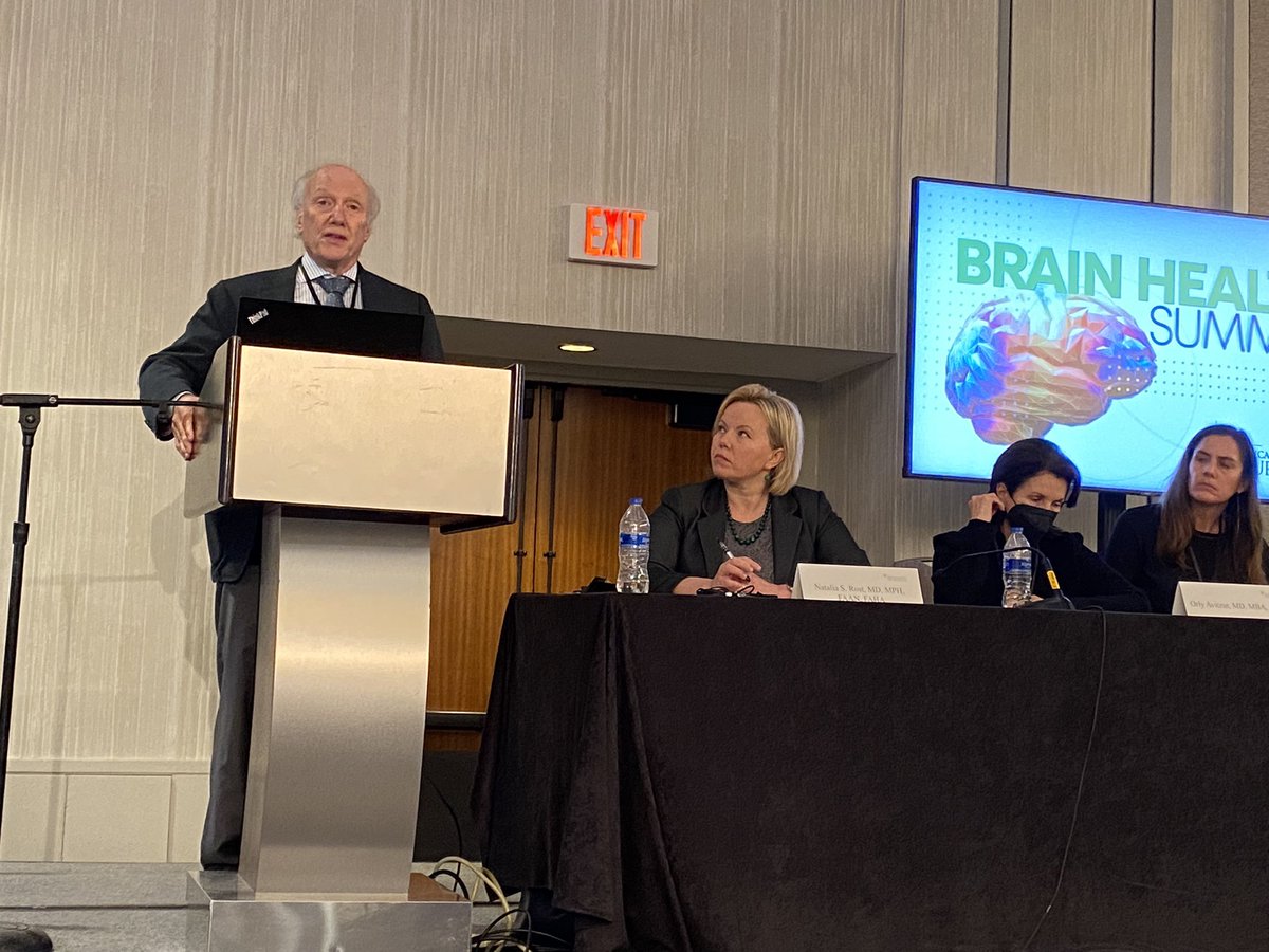 #BrainHealth is an equity issue, says Dr. Bruce Miller, and modifiable risk factors account for up to 40% of worldwide dementia - a global emergency @AANmember #AANAdvocacy #BrainHealthDay