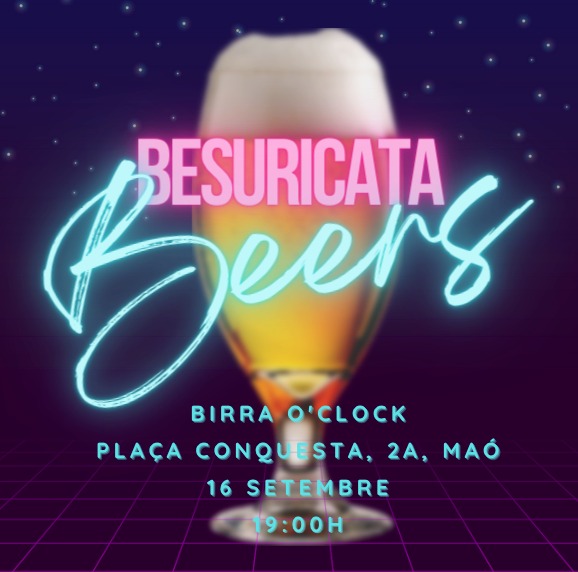 Mañana viernes volvemos en vivo y en directo. Te vienes a tormar unas #beers con nosotros? #besuricata #networking #menorca #valor #lentejas #cervezas #yaerahora #solounaymevoy