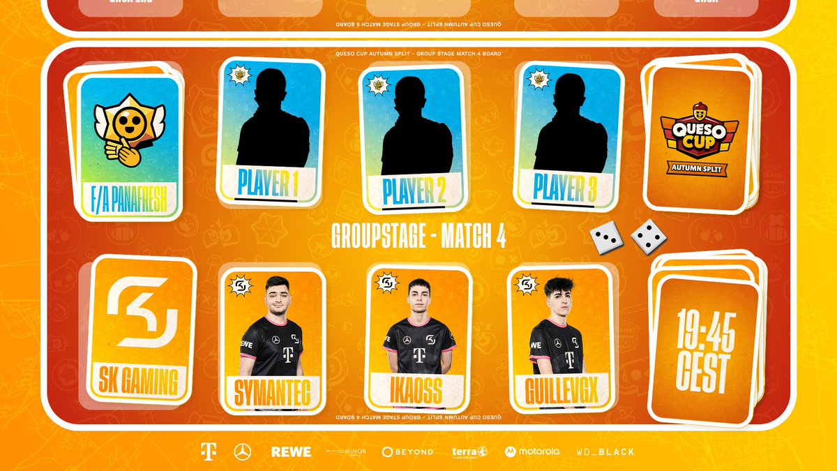 It's another rainy day, but #QuesoCup is here to brighten it up ☀️ ⚔️: 19:45 CET vs. Panafresh 📺: twitch.tv/panda_casts #BRAWLSKG