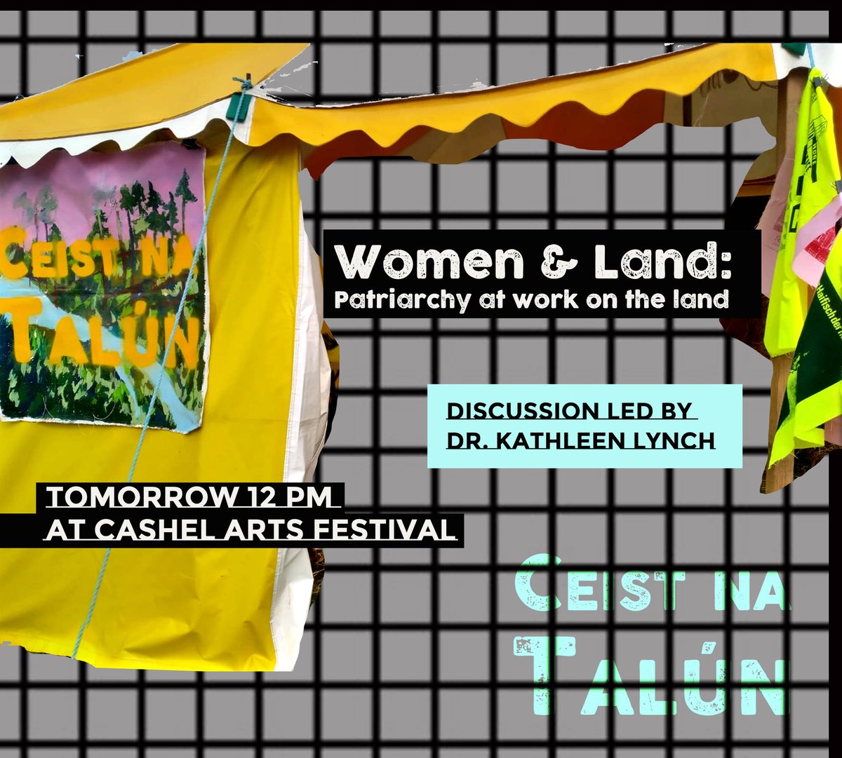Kate O' Shea (@rumpusx) on Twitter photo Really looking forward to this at 12pm tomorrow! Thank you Kathleen Lynch <a href="/care_capitalism/">Care and Capitalism</a> for leading day 2 at Ceist Na Talún <a href="/Cashelartsfest/">Cashel Arts Festival</a>
Women & Land: Patriarchy at work on the land. You can also print your own Ceist Na Talún print with <a href="/printvango/">Print Van Go</a> @qaideen and I :) Really looking forward to this at 12pm tomorrow! Thank you Kathleen Lynch <a href="/care_capitalism/">Care and Capitalism</a> for leading day 2 at Ceist Na Talún <a href="/Cashelartsfest/">Cashel Arts Festival</a>
Women & Land: Patriarchy at work on the land. You can also print your own Ceist Na Talún print with <a href="/printvango/">Print Van Go</a> @qaideen and I :)