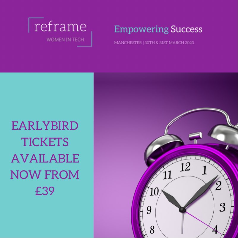 A great day of planning and creativity for <a href="/ReframeWIT/">ReframeWIT</a> as we launch #earlybird tickets and announce our headline sponsor The BBC! 🎉💜