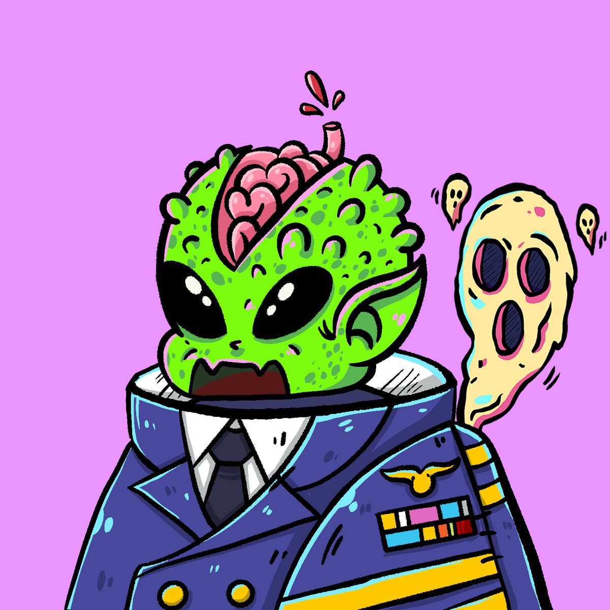 gm! 🙂

Alien Lord looks good with his ghost! 👽👻

Only 2 alien lords listed atm.

Rank #27 for .088ETH on OS 🔽

opensea.io/assets/ethereu…