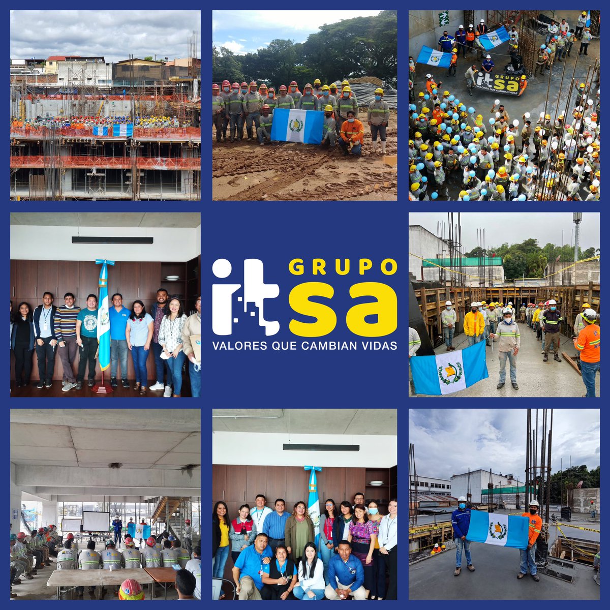 grupoitsagt's tweet photo. ¡Orgullosos de seguir construyendo el desarrollo de nuestra Guatemala!
Celebrando los 201 años de libertad
#SomosGrupoItsa 
#SomosGuatemala https://t.co/HTbve1ha03