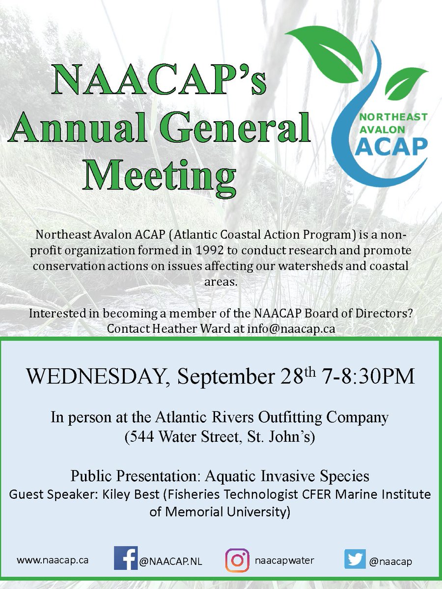naacap's tweet photo. Open Call for Board Members!
Our AGM is fast approaching (Sept 27th) and with that we invite anyone interested in becoming a volunteer board member to reach out to Heather Ward at info@naacap.ca
More information on the roles and what we do can be found on our website! https://t.co/iCZEBYG4vF