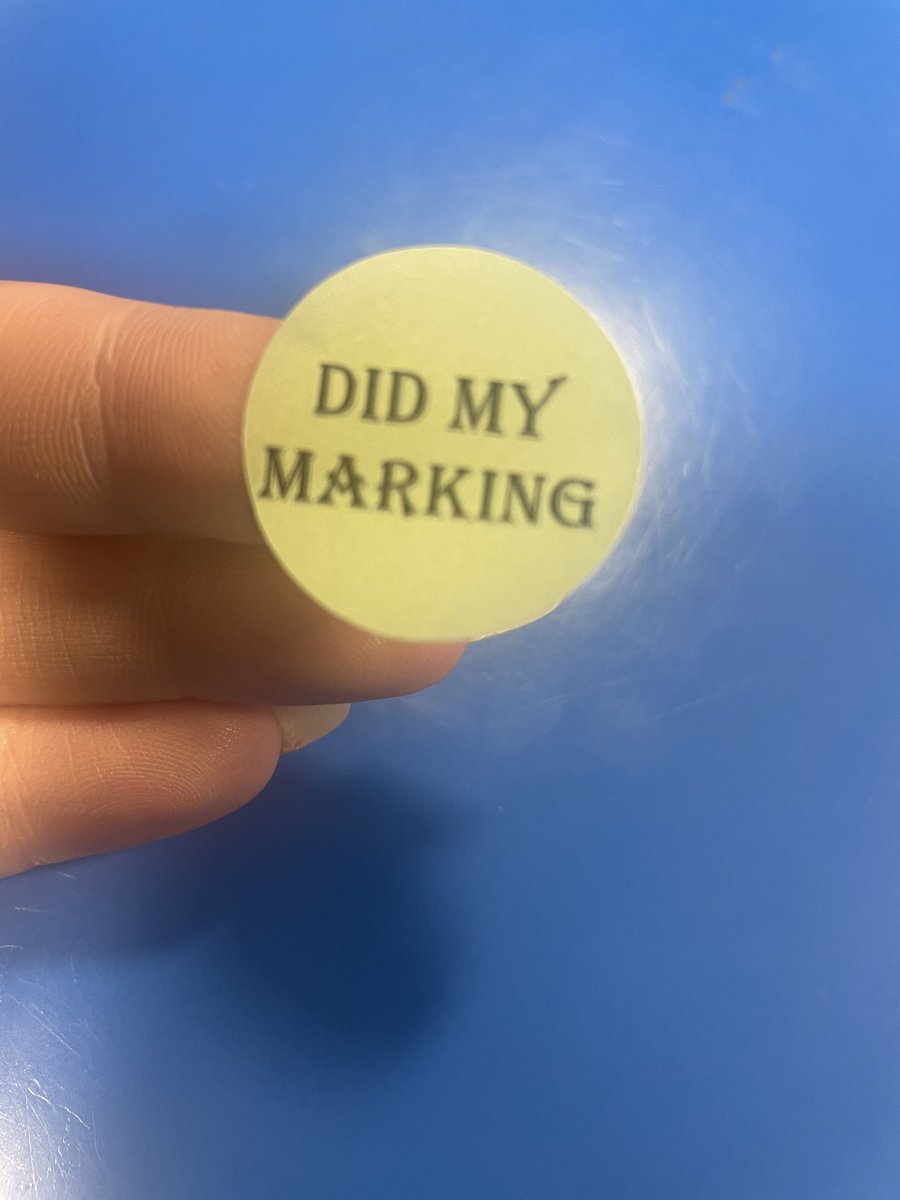 MissCostello2's tweet photo. Stickers from @MissHeron11 are what it’s all about 😂 https://t.co/v0t9vCzcxY