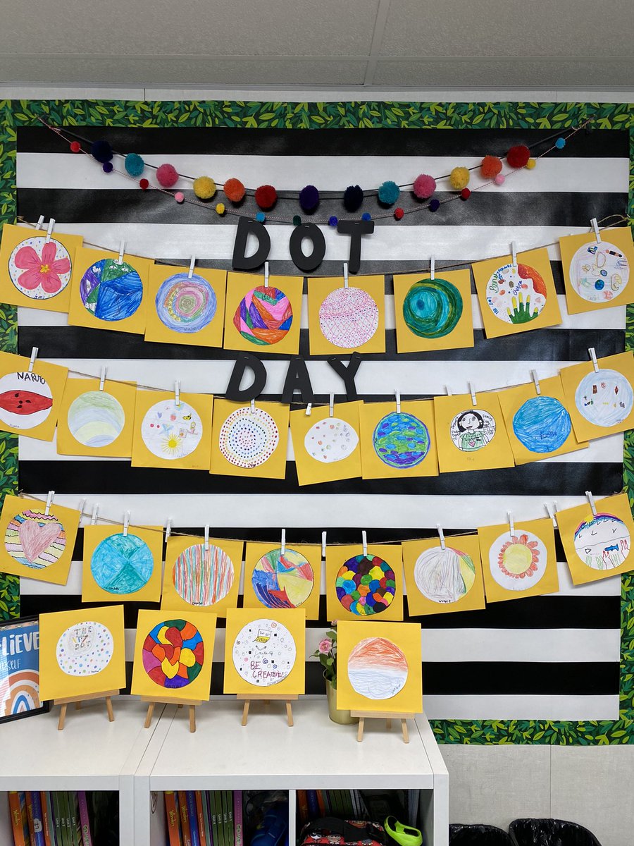 misscroh's tweet photo. Thank you for the DOT! #InternationalDotDay https://t.co/r6W4H9qSjL
