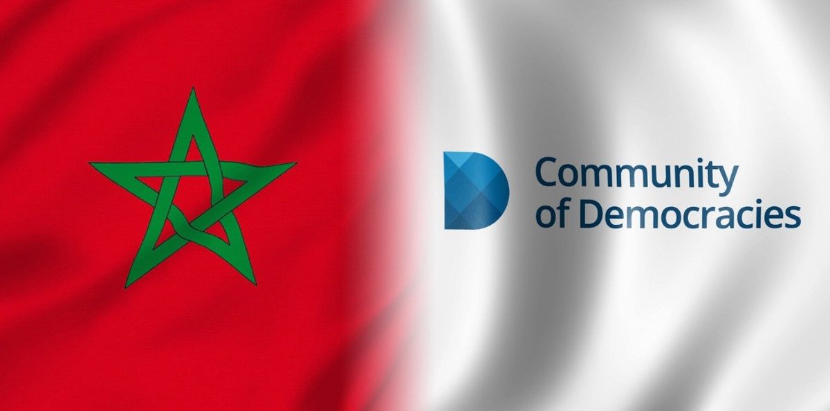 MarocDiplo_AR's tweet photo. 🔴تم انتخاب المملكة المغربية عضوا في اللجنة التنفيذية لمجتمع الديمقراطيات للفترة ما بين 2022-2024.
🔗https://t.co/twrB9vD2JJ https://t.co/w1ScMtrwcF