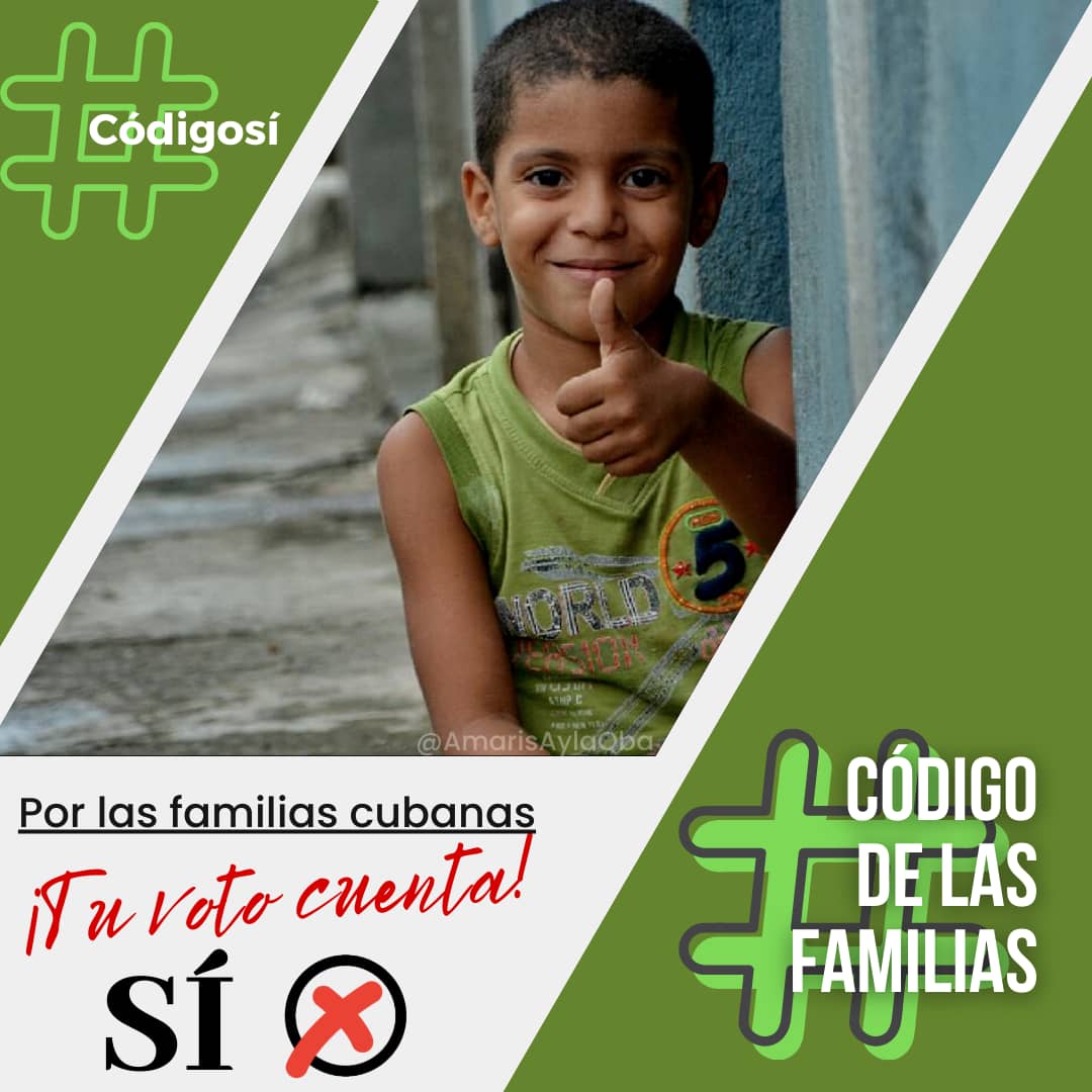 El nuevo Código de las Familias es un texto humanista, ético, solidario, inclusivo, tolerante, que ensancha los derechos humanos y dignifica a todos, sin importar su sexo, género, orientación sexual o identidad. #Cuba #CódigoSí <a href="/DiazCanelB/">Miguel Díaz-Canel Bermúdez</a>