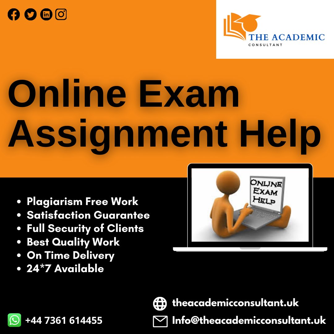 theacademiccon3's tweet image. The students are assigned several assignments throughout their academic life.
Order your task now!
#onlineexamassignmenthelp #assignmentwritinghelp #wrintingassignmenthelp #assignmentwriting #onlineassignmenthelp #assignmenthelp #writinghelp #assignments #Theacademicconsultant