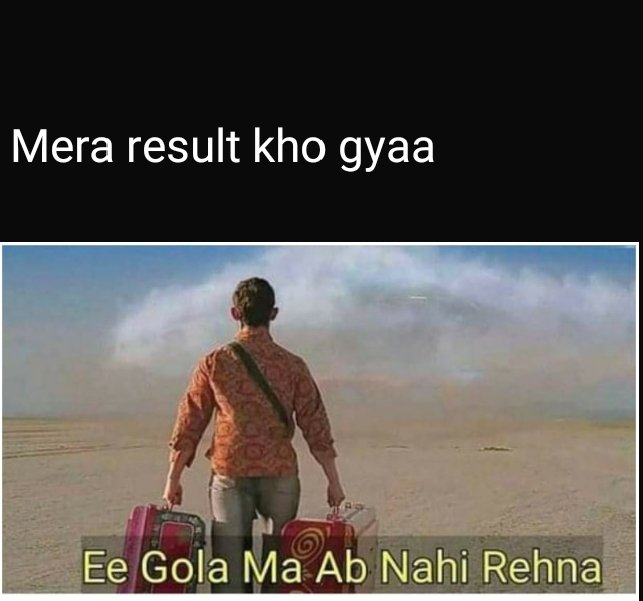 tigerian_hu's tweet photo. #CUETUGResult2022
Ab mereko nhi rahna h iss gole me...Mars pe koi clg h kyaa?? https://t.co/L2cBbCc7zY