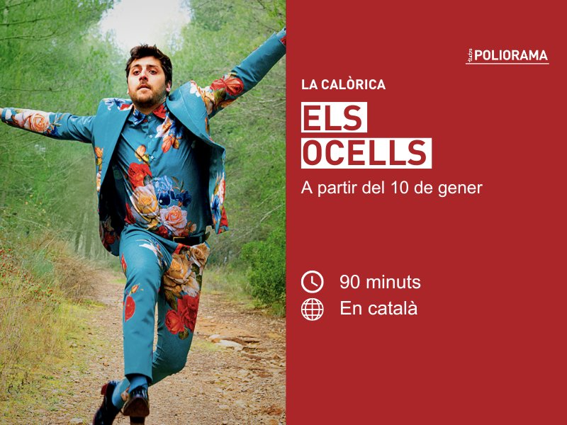 semponspuig's tweet photo. Els amics de @la_calorica tornen al @teatrepoliorama amb una de les seves millors obres: ELS OCELLS. Quina il·lusió! 

NO US LA PERDEU, FEU-ME EL FAVOR!

🐦🕊️🦜🦚🐤 https://t.co/i3cmxtrvJW