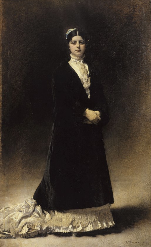 Portrait de la comtesse Potocka (1880) de Léon Bonnat (1833-1922). 

Musée Bonnat-Helleu de #Bayonne <a href="/MuseeBH/">Musée Bonnat-Helleu</a>