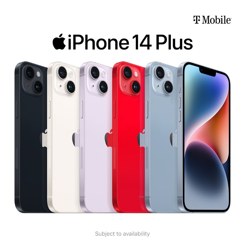 Apple's tweet photo. Now in big and bigger. Swipe to compare the incredible new iPhone 14 family.