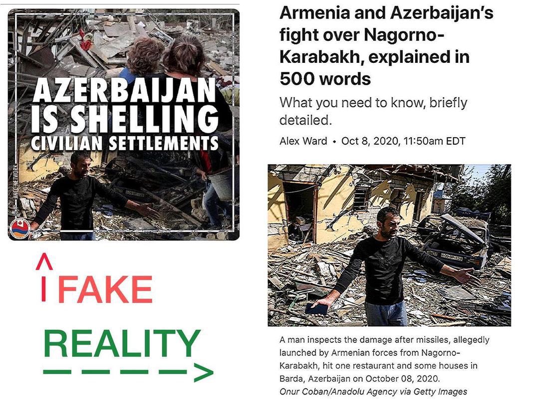 LeilaQurbanova's tweet photo. This photos were taken in #Azerbaijan, #Ganja city and #Barda city which was subjected to a missile attack from #Armenia! 

Please, pay attention to the number of the car in the photo (AZ 09-BP-128) Barda region (200km far from a border with Armenia).
#StopArmenianAggression https://t.co/L3EWFhM3H1