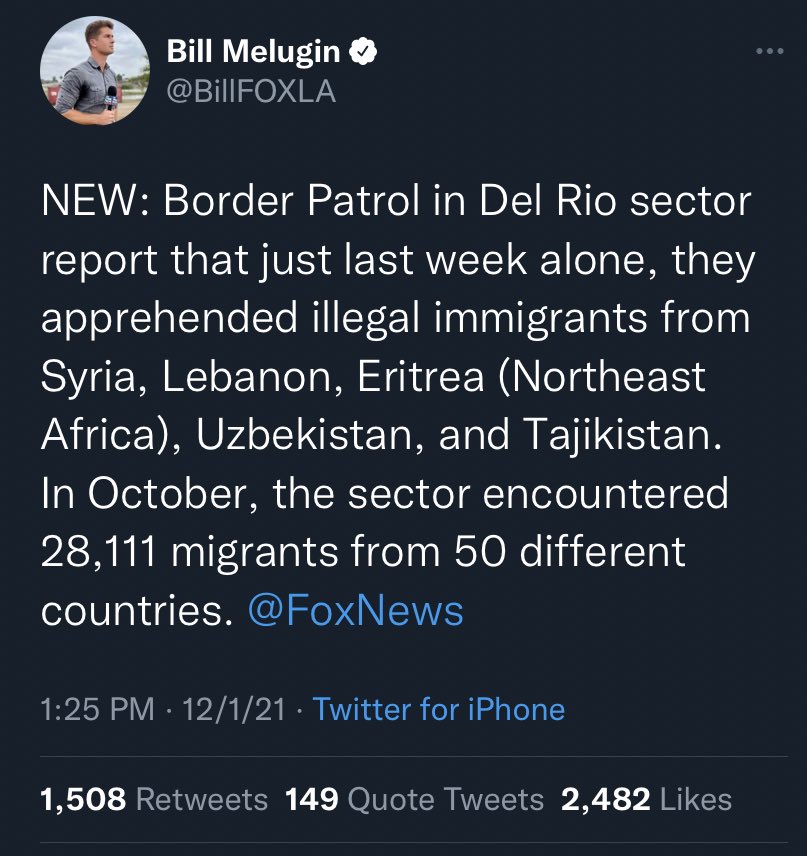 Martha’s Vineyard, population 15k, is freaking out over 50 migrants. 

Del Río, population 36k, encountered *28,000* migrants in October 2021.